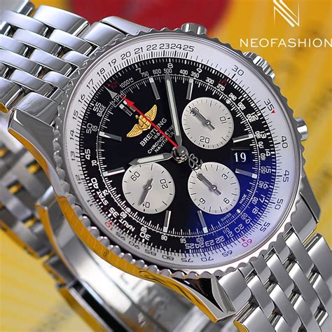 breitling mechanical stopwatch|Breitling navitimer 43mm.